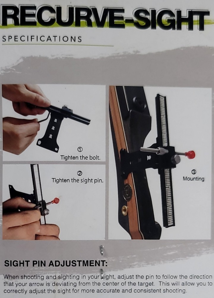 TideWe Archery Recurve-Sight New