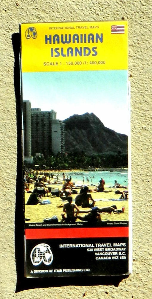 ITM, Hawaiian Islands travel map (2002, folded map)