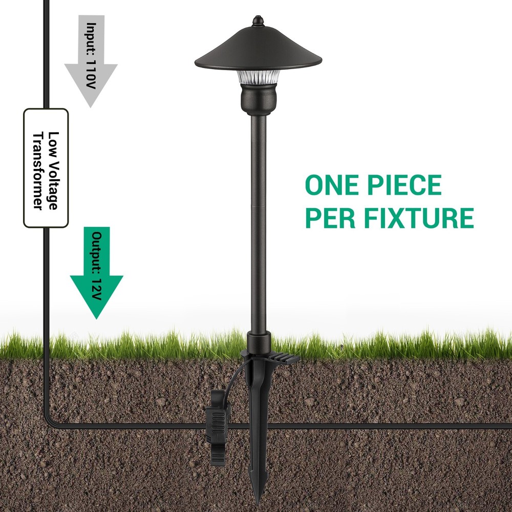 EDISHINE 20-Pack Low Voltage Wire Connector, Landscape Lighting Cable Connectors