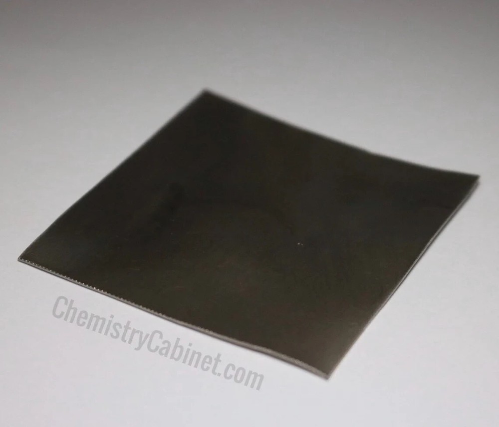 Titanium Sheet / Foil 2x2 inch Square Element 22 Ti Chemistry Sample