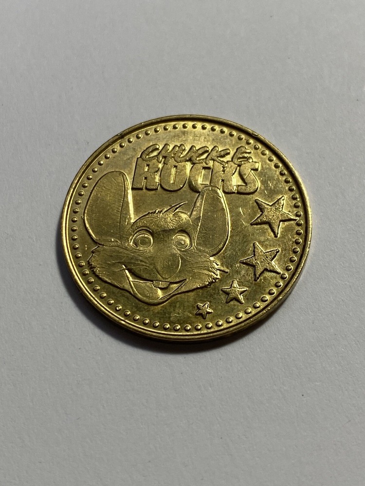 Chuck E. Cheese 2018 Token - Short Printed & HTF