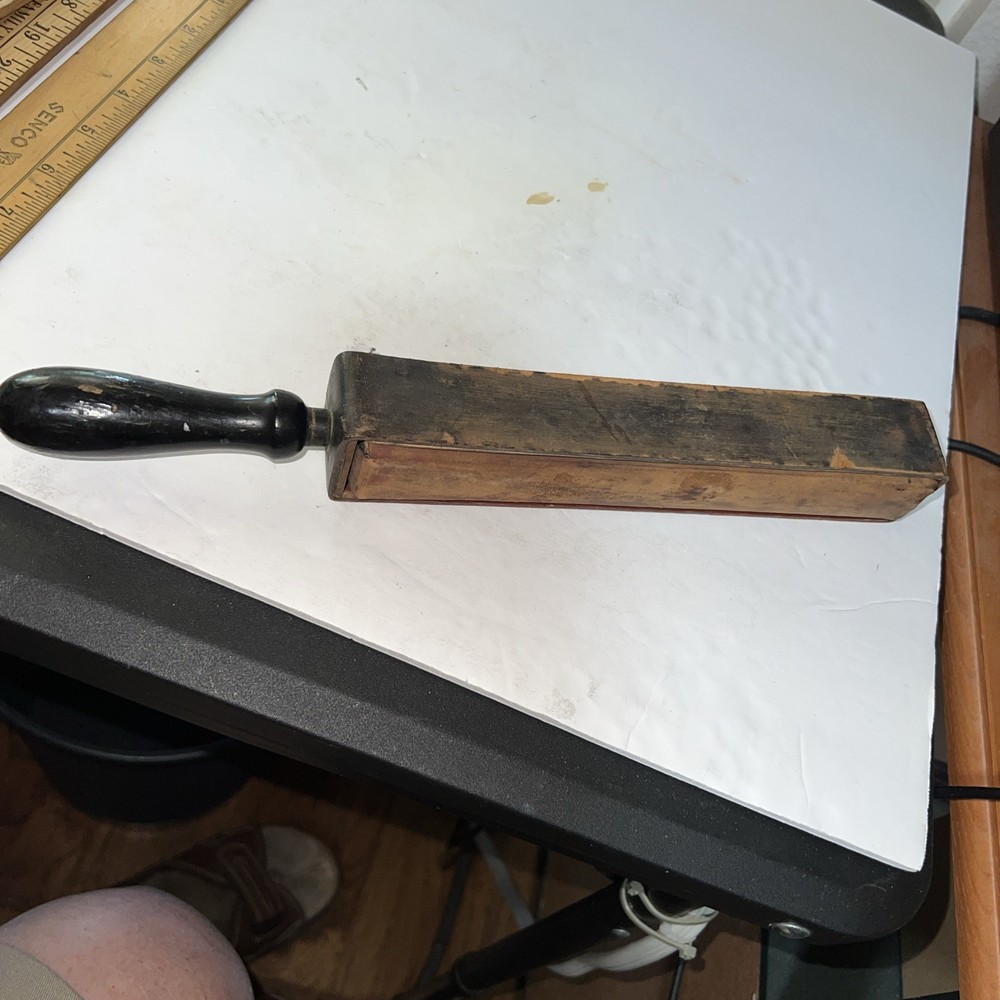 Vintage Straight razor SHARPENING Paddle Strop