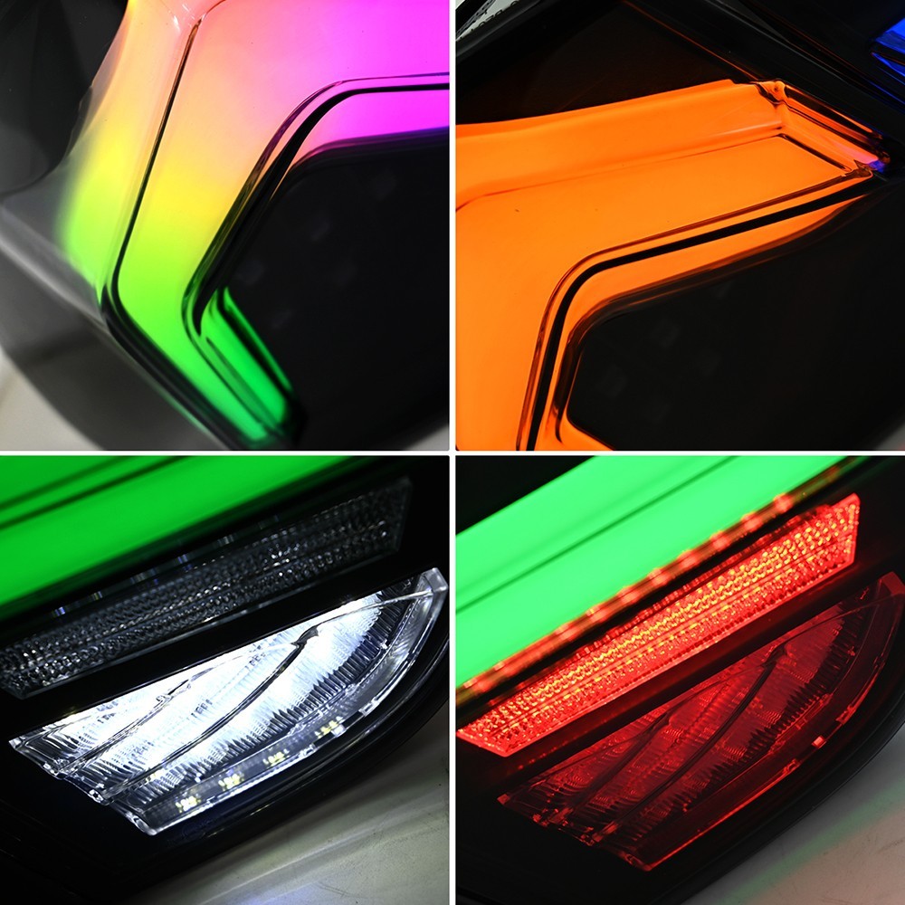 RGB LED Tail Lights For BMW 3 Series E90 E91 Sedan 2009-2012 Rear Lamp Assembly