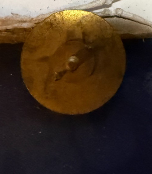 CAL 9 SG----WWI--9TH INFANTRY--COLLAR DISK