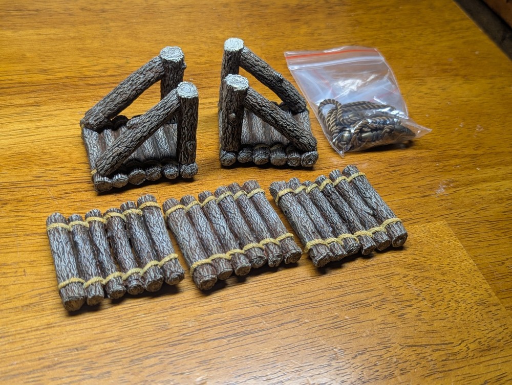 Dwarven Forge Suspension Bridge Pack - Hand Painted