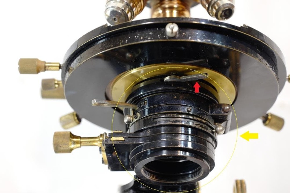 microscope antique collectible Ernst Leitz AABM microscope 1923 Flagship model