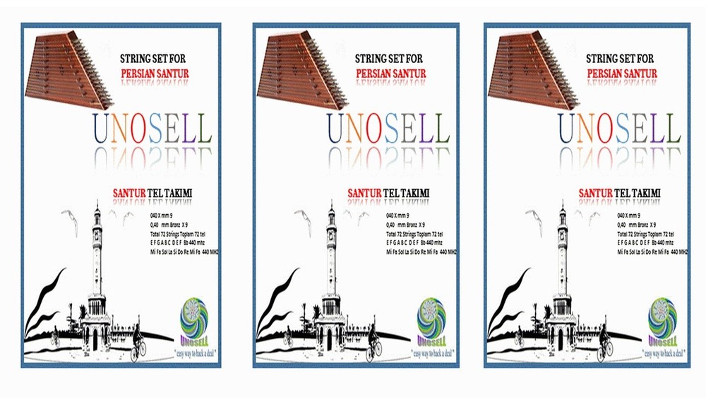 3 X String Set For Persian  String Instrument Santur Santoor