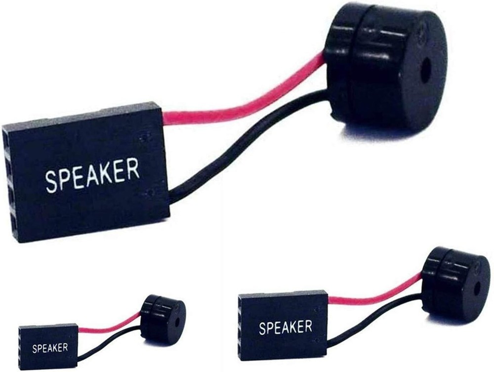 Compact 3 Inch Battery Powered PC Motherboard Internal Speaker - 3 Pack