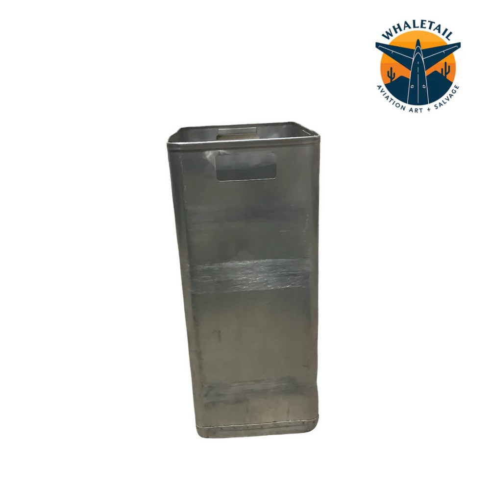 Airplane Interior Aluminum Trash Bin