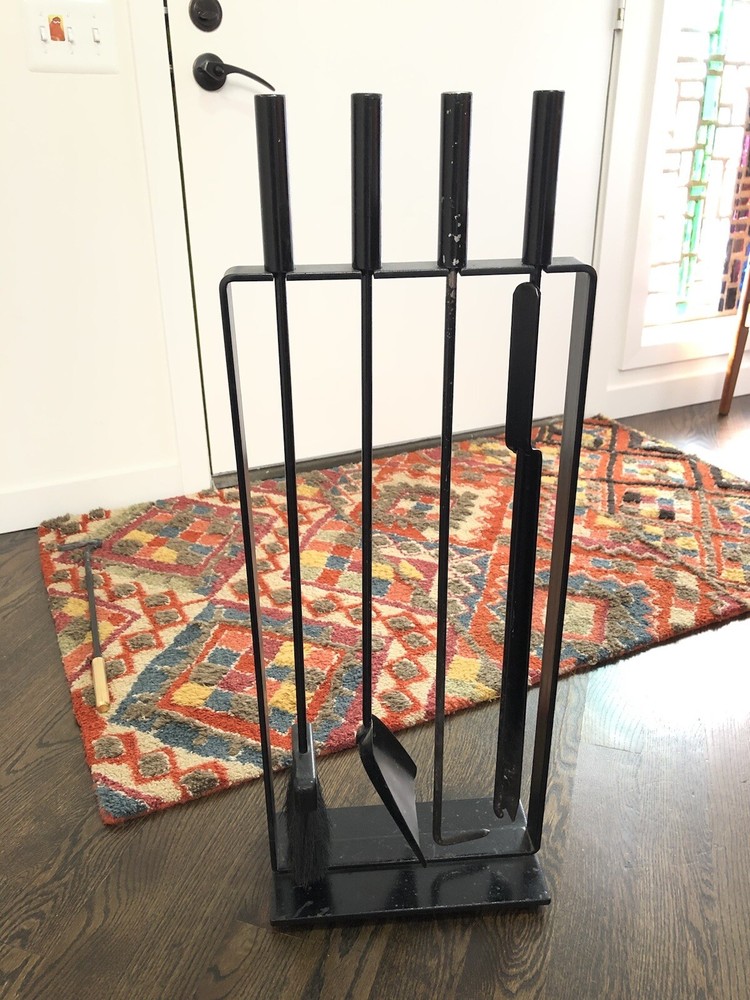 Mid Century Modern Fire Tools Set George Nelson Era