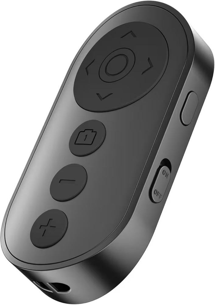 Voinap VN11 Wireless Bluetooth Remote Control for iPhone Samsung Black