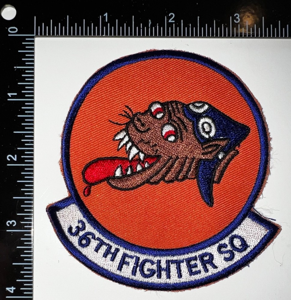USAF 36th Fighter Squadron Flying Fiends Patch