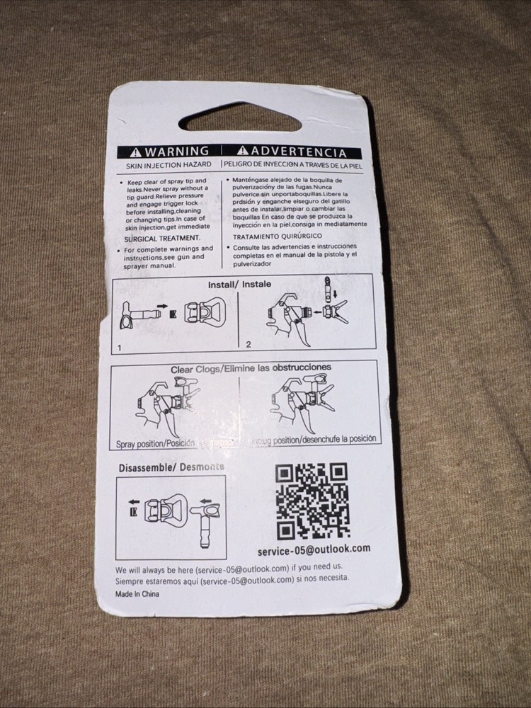Paint Sprayer U Switch Tip Reversible Spray X System 415