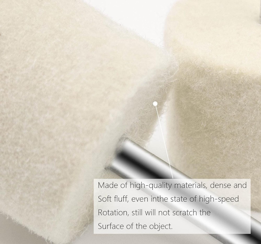 19 Pc Buffing Wheel Drill Kit with Polishing Compound