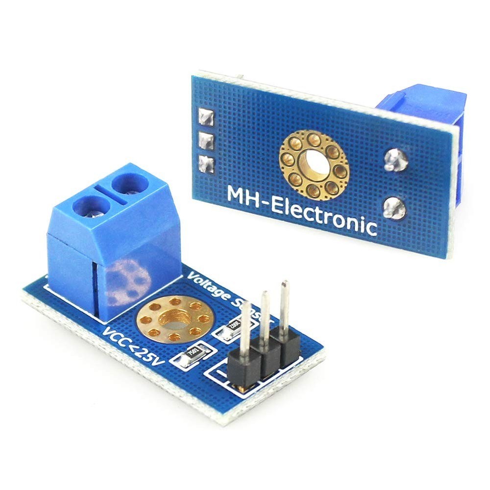 2pcs Hall Effect Current Sensor Module with Voltage Tester for Arduino Projects