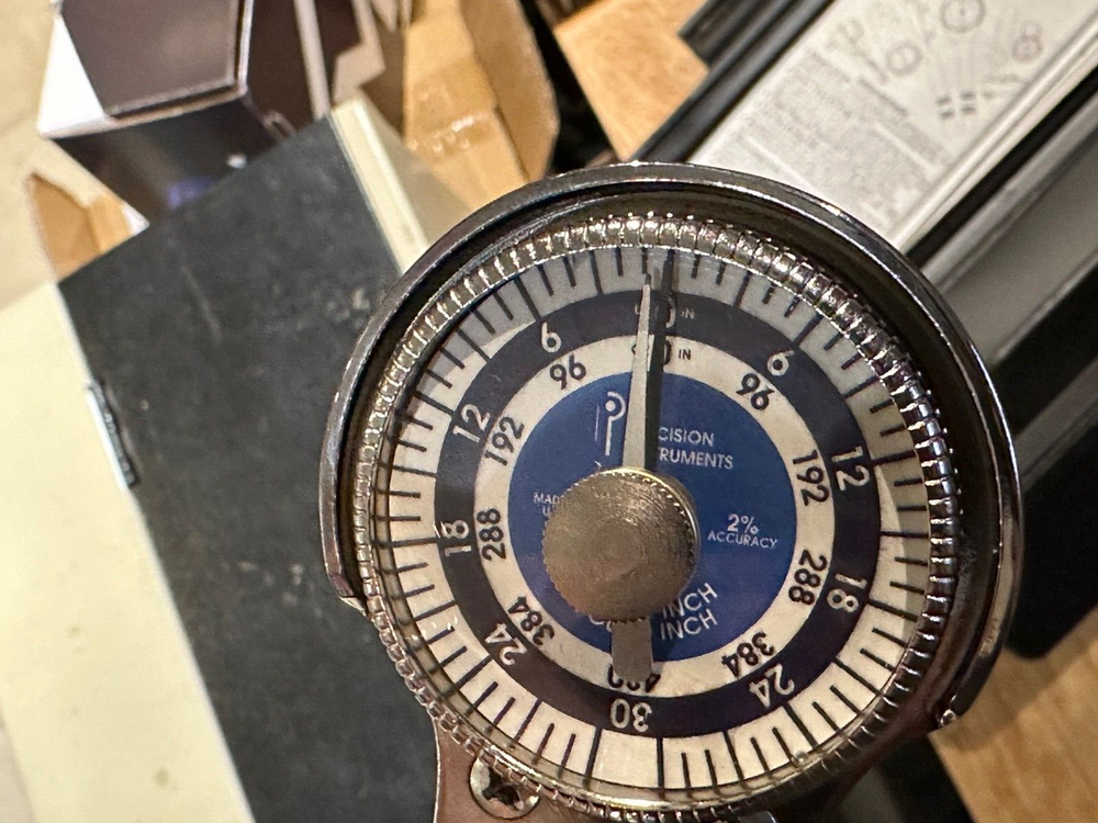 Precision Instruments Torque Driver DS1F480CZHM 1/4 In Dr Dial Indicating Driver