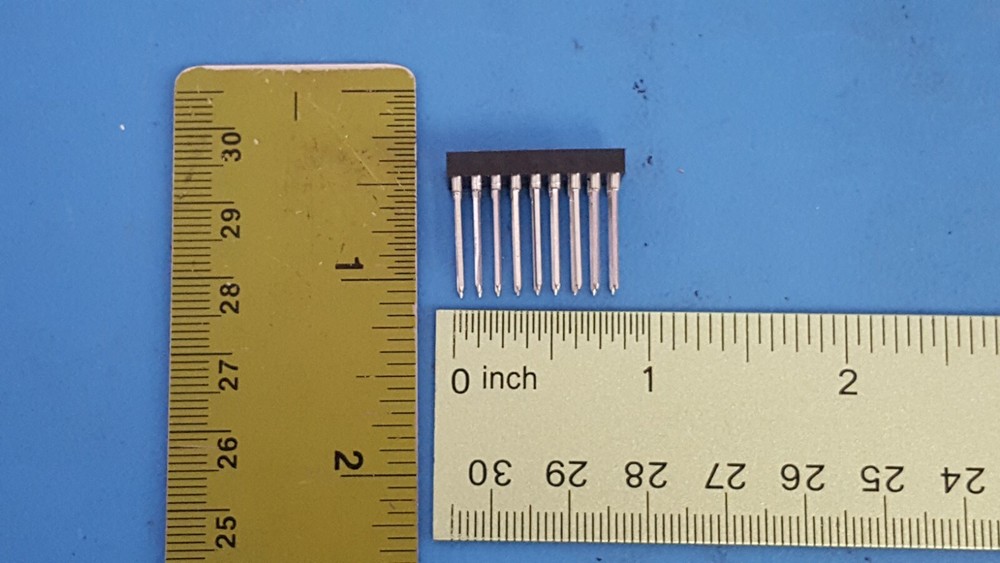 IC SOCKET, 18 PIN DIP SOCKET, WIRE WRAP, Screw Machine, Tin, Gold, 4 Pcs