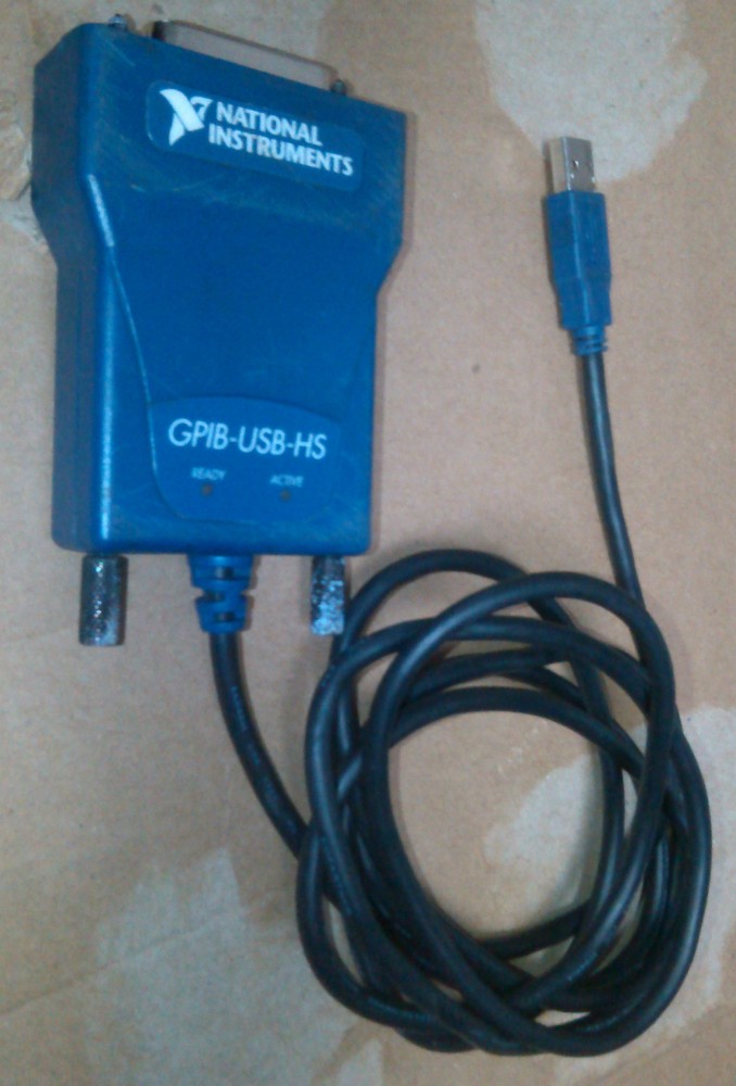 National Instruments NI GPIB-USB-HS Interface Adapter / Tested