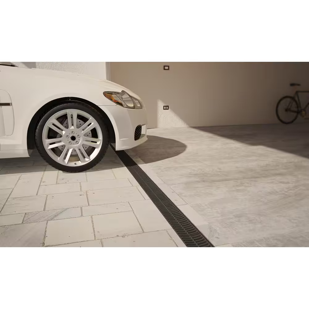 Deep Series Black Coupling Convertor for Modular Trench and Channel Drain System