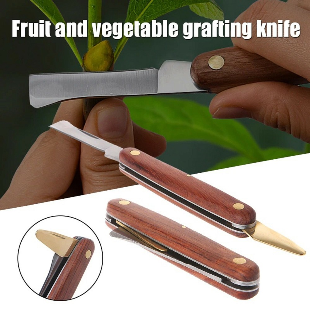 Grafting Knife Pruning Pocket Foldable Tree Fruit Cutting Budding Garden Tool