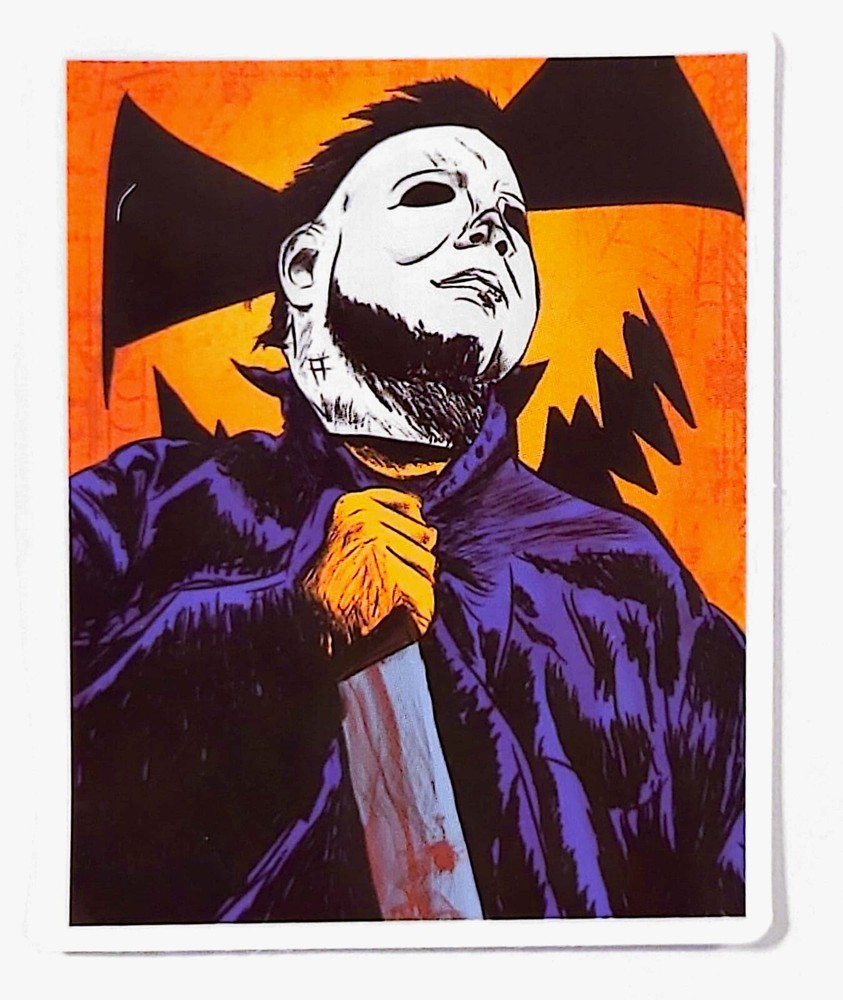 Michael Myers Halloween Horror Waterproof Sticker