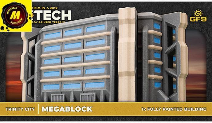 Hextech: Trinity City - Megablock (x1) -#HEXT10 - Battletech