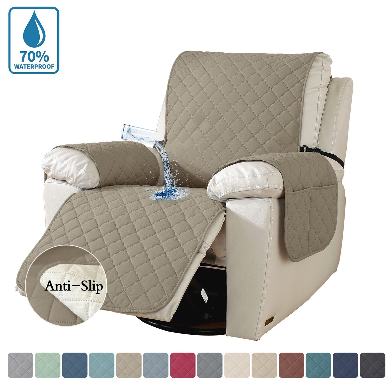 100% waterproof non-slip recliner cover Warm pet protection household items
