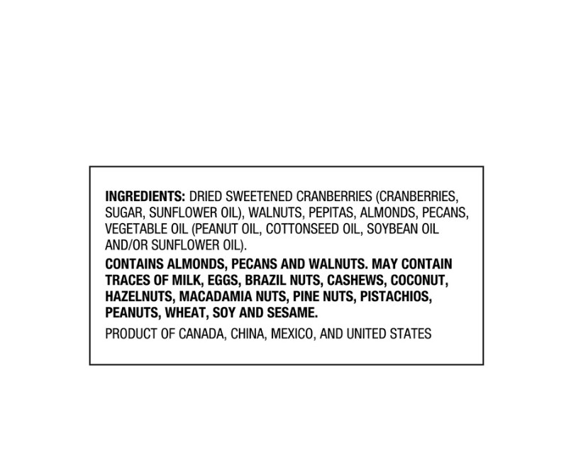 3 PACK Great Value Omega-3 Trail Mix, 22 oz