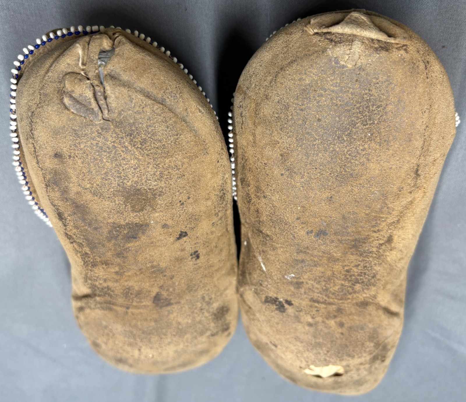 Lot of Three (3) Vintage Native American Moccasins