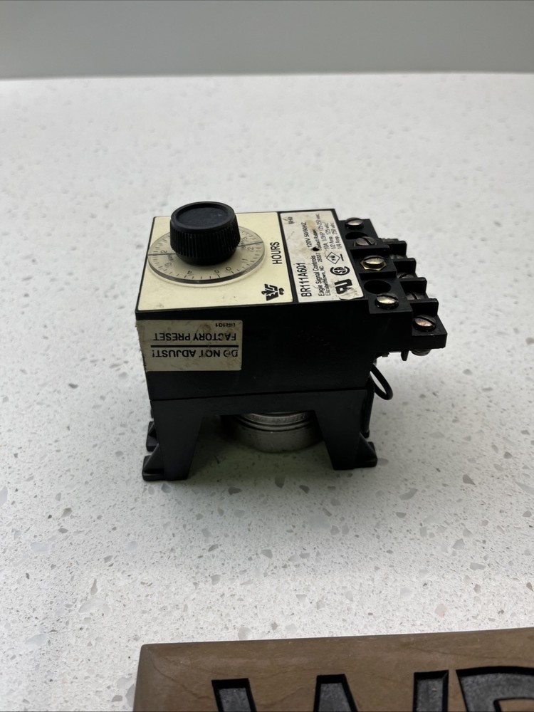 Eagle Signal BR111A601 Timer 0-5hours 120v-ac