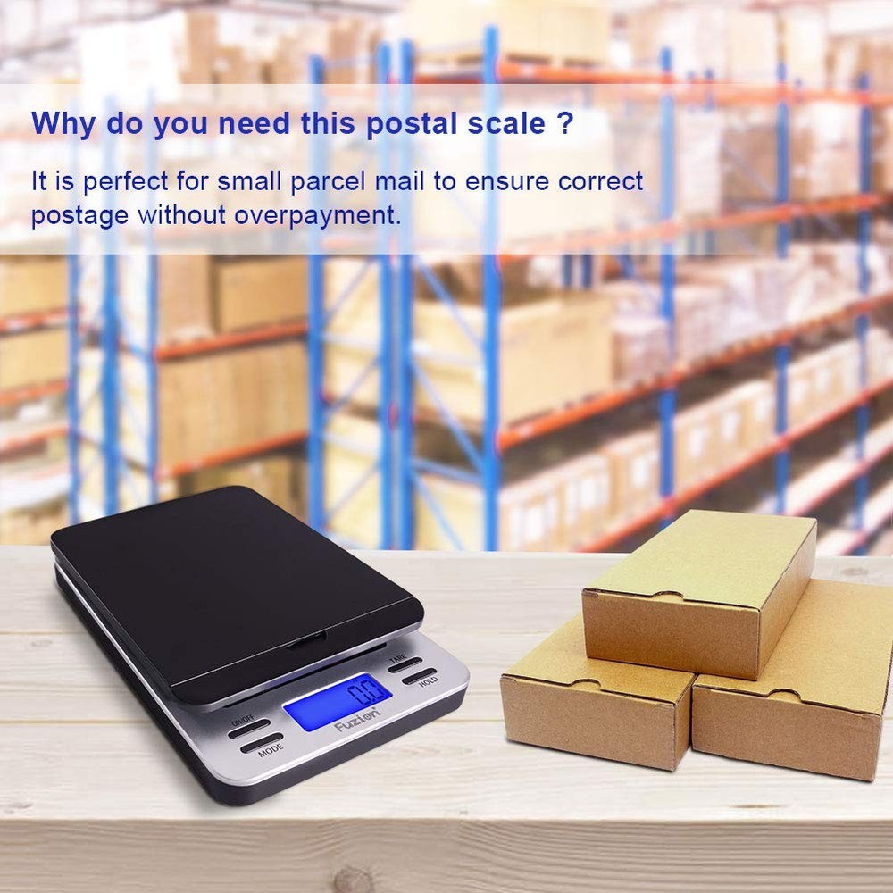 Digital Shipping Scale 86lb Postal Package Scale with LCD Tare & Hold Function