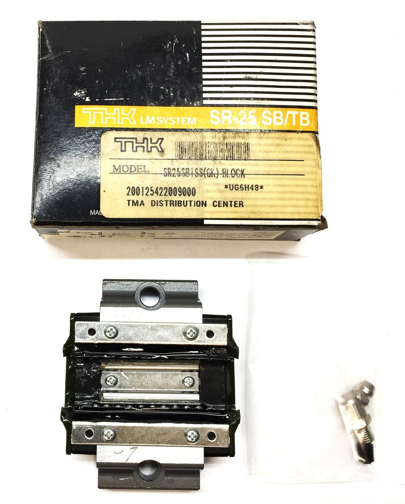 THK Linear Guide Bearing Block SR-25 SB/TB NOS