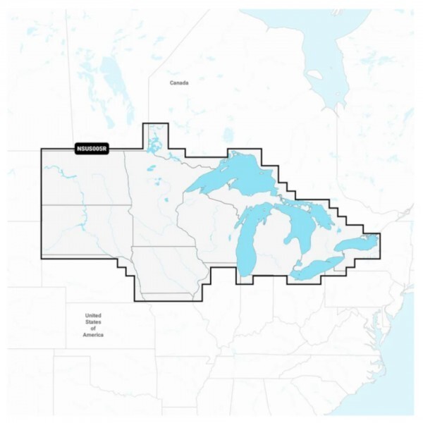 Garmin Navionics Plus US North and Great Lakes microSD Card 010-C1289-20