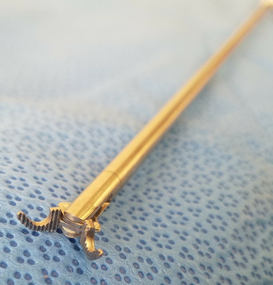 Cabot Medical 004249-902 Spring Handle Forceps, Double-Action, Left