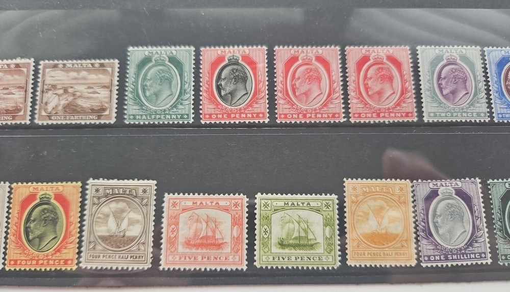 Malta 1904-14 SG45/63 - 1904 Definitives Mounted Mint