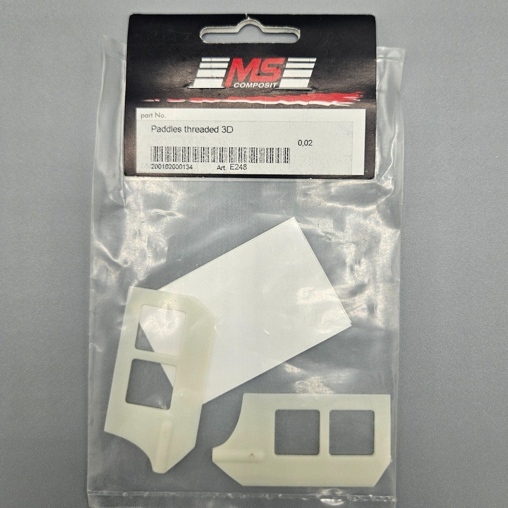 MS Composite Threaded Flybar Paddles, 2pc - MSCE248