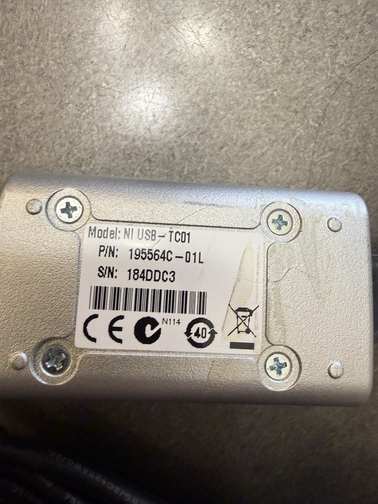NATIONAL INSTRUMENTS (NI) USB-TC01 THERMOCOUPLE TEMPERATURE