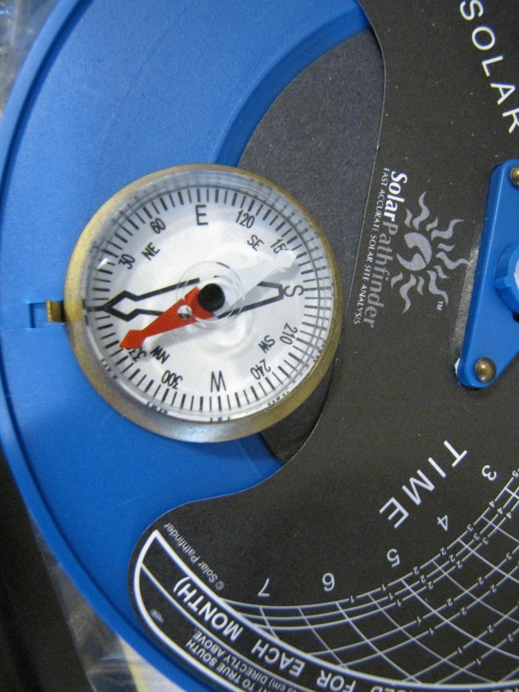 Solar Pathfinder Solar Site Analysis Tool Complete Kit Compass Dome Case USA
