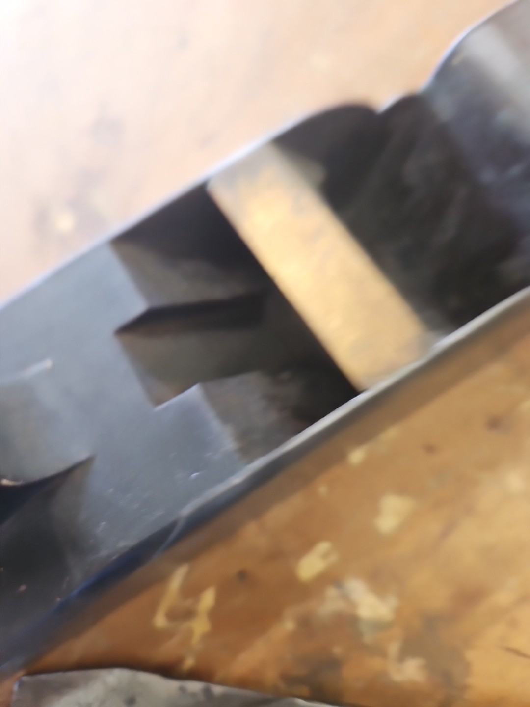 British Infill Plane Only Makers Mark Are Moulson Brothers Stamp On Iron Blade