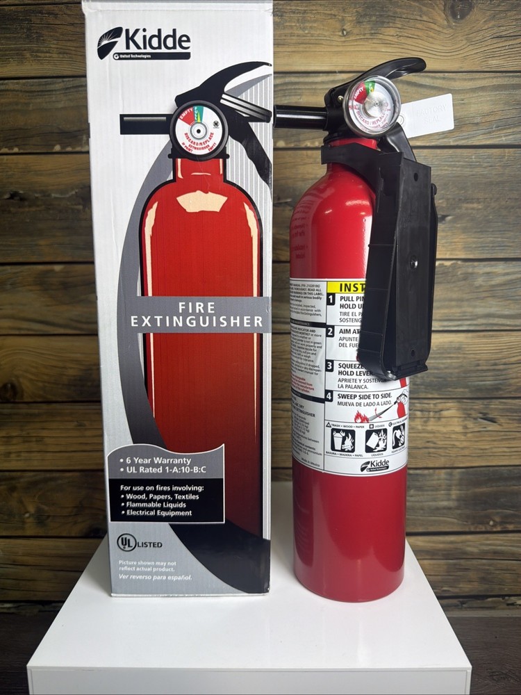 Kidde 1-A-:10-B:C Fire Extinguisher ( 2 Pack )
