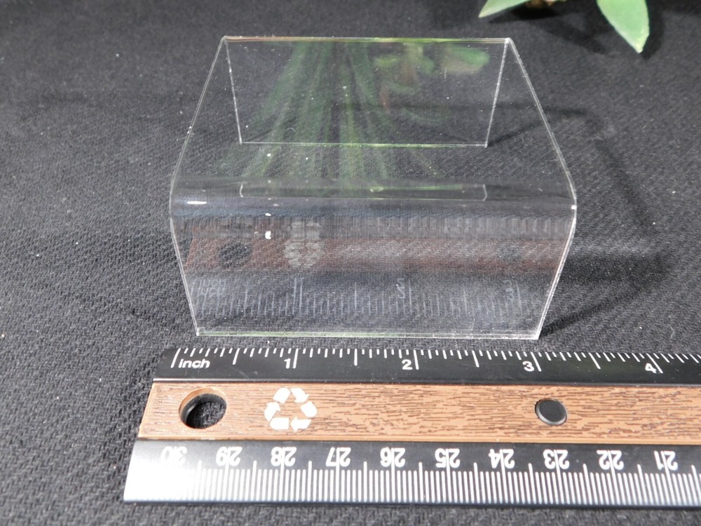 Display Stand Riser Type Short Small Size Clear Lucite