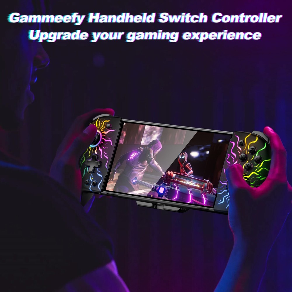 Wireless Joypad Controller,One-Piece Controller for for Nintendo Switch/OLED