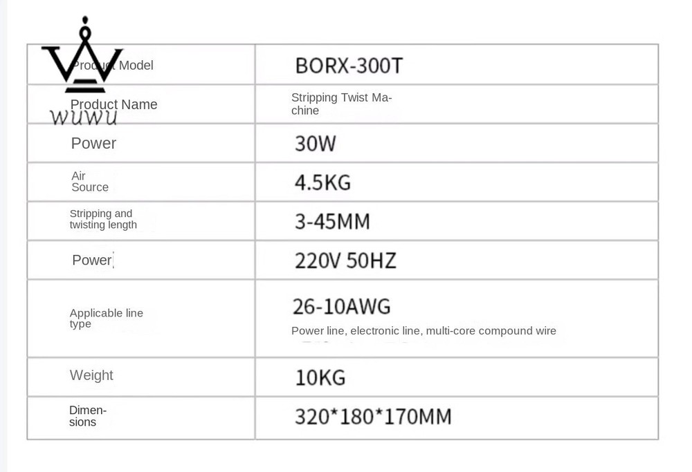 300T Cable Untwisting Machine Pneumatic Stripping and Twisting Machine