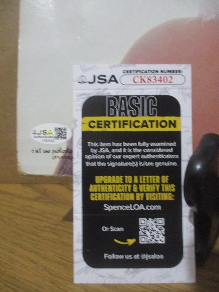 CHERIE CURRIE (THE RUNAWAYS) AUTHENTIC SIGNED/AUTOGRAPHED VINYL RECORD-JSA