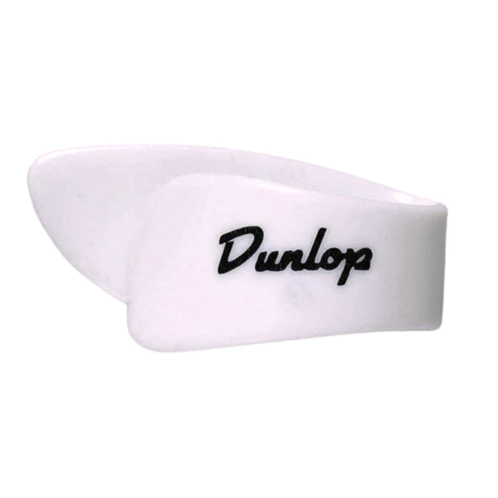 Dunlop Thumbpicks Plastic White Small 12-Pack