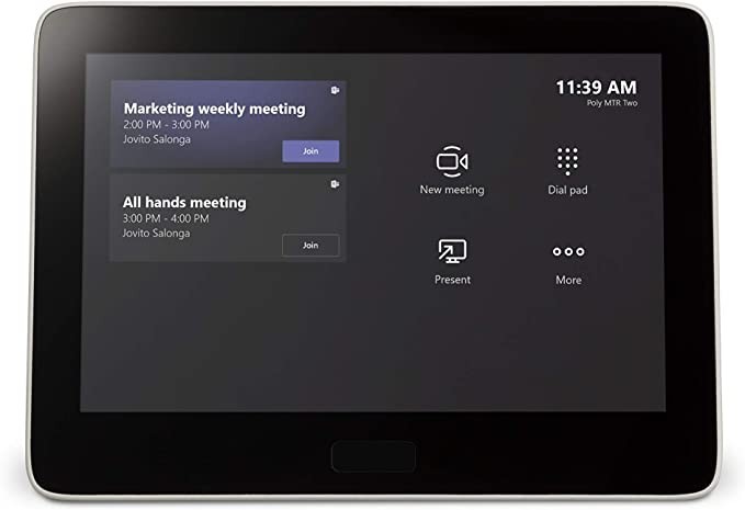 Poly GC8 Video Touch Controller Conference System Remote Tablet Microsoft Teams