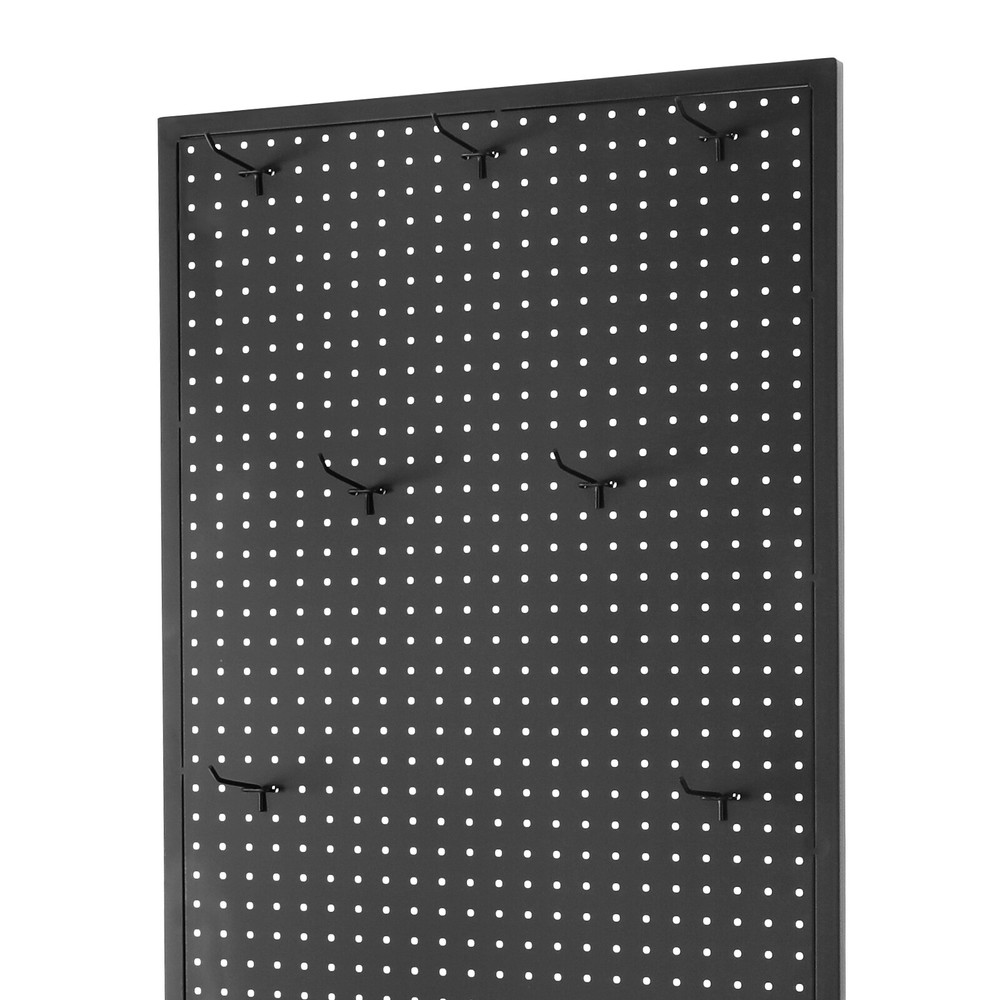 Pegboard Display Stand, Merchandise Display Rack, Retail Pegboard Rack