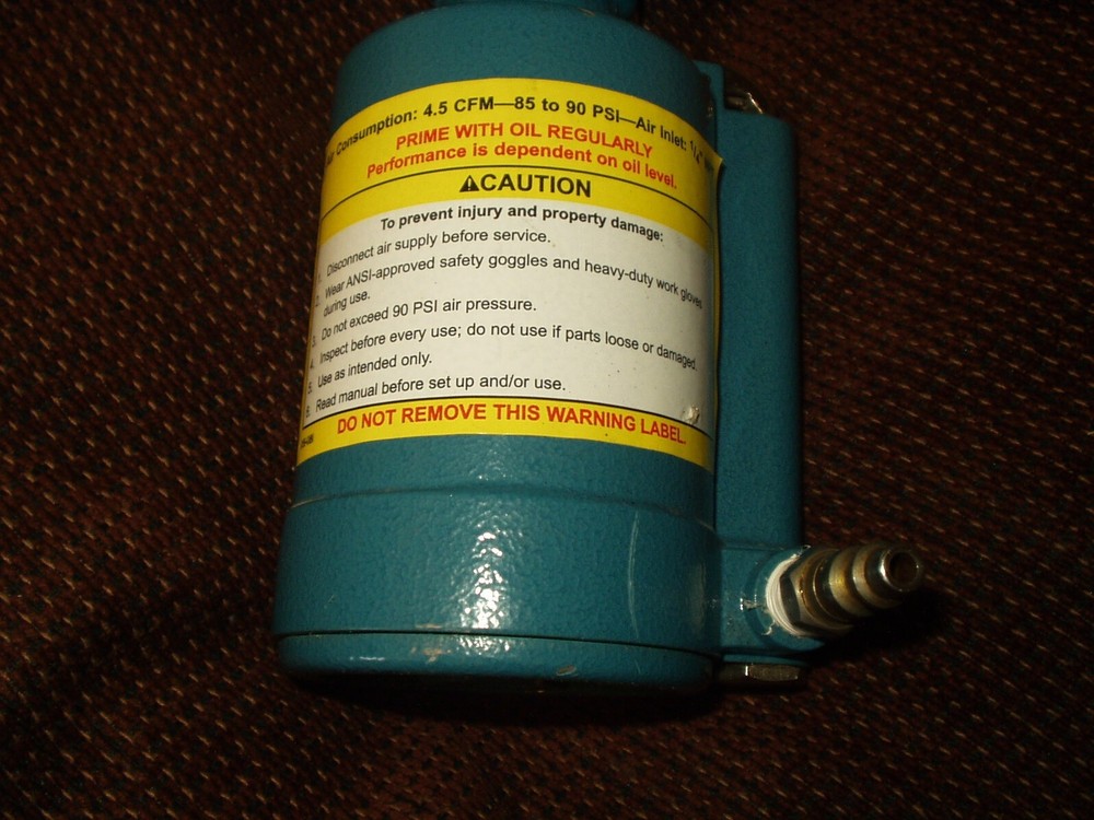 CENTRAL PNEUMATIC AIR HYDRAULIC RIVETER No. 1668