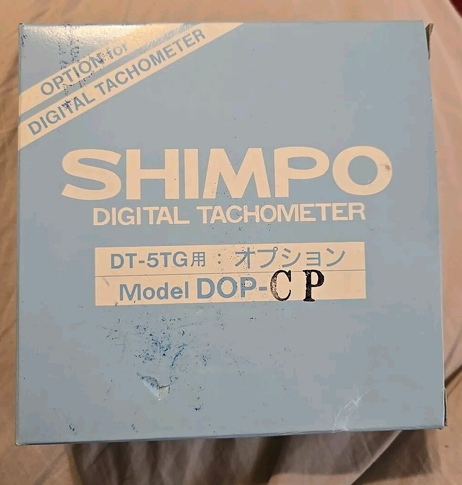 Shimpo dop-cp digital tachometer