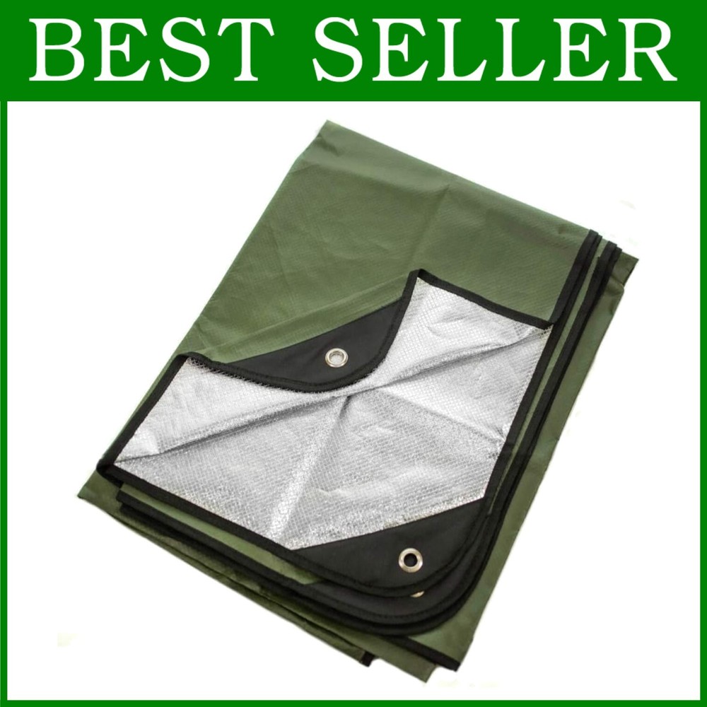 Reflective Survival Tarp - Waterproof, Windproof Blanket